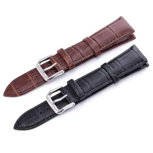Snakeskin Leather Watch Straps Compatible with the Xiaomi Mi Watch Smartwatch
