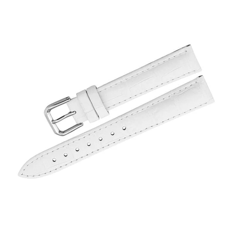 Snakeskin Leather Watch Straps Compatible with the Xiaomi Mi Watch Smartwatch