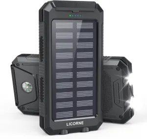 Solar Charger Power Bank - 30000Mah