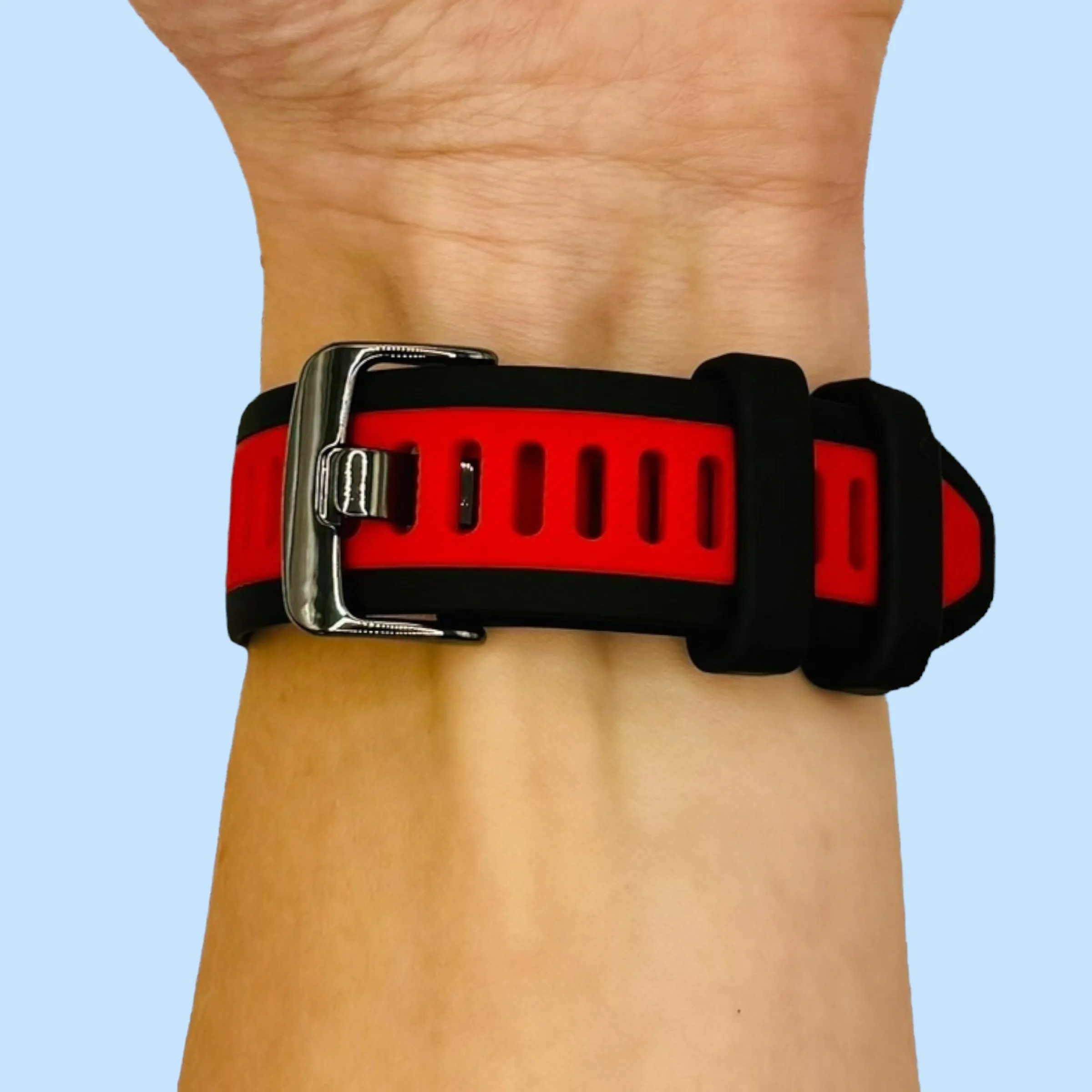 T92 Smartwatch Dual Colour Silicone Watch Straps