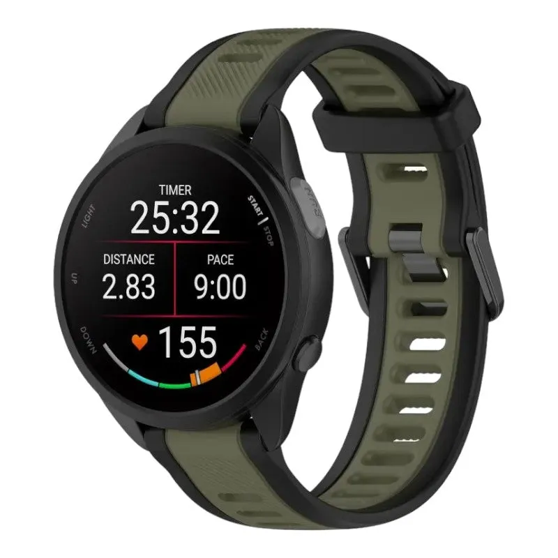 T92 Smartwatch Dual Colour Silicone Watch Straps