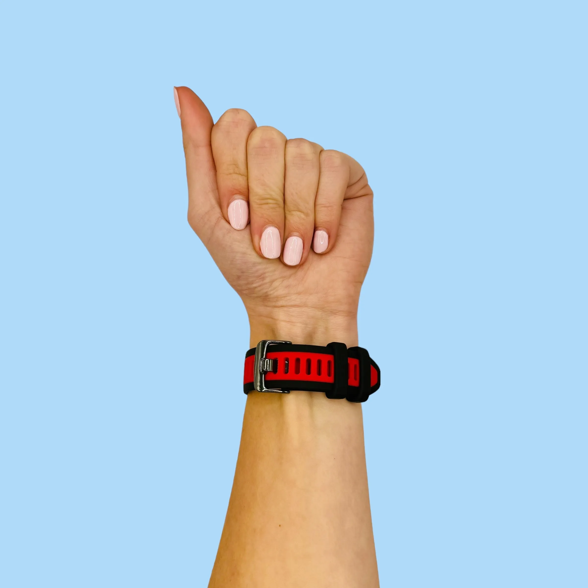 T92 Smartwatch Dual Colour Silicone Watch Straps