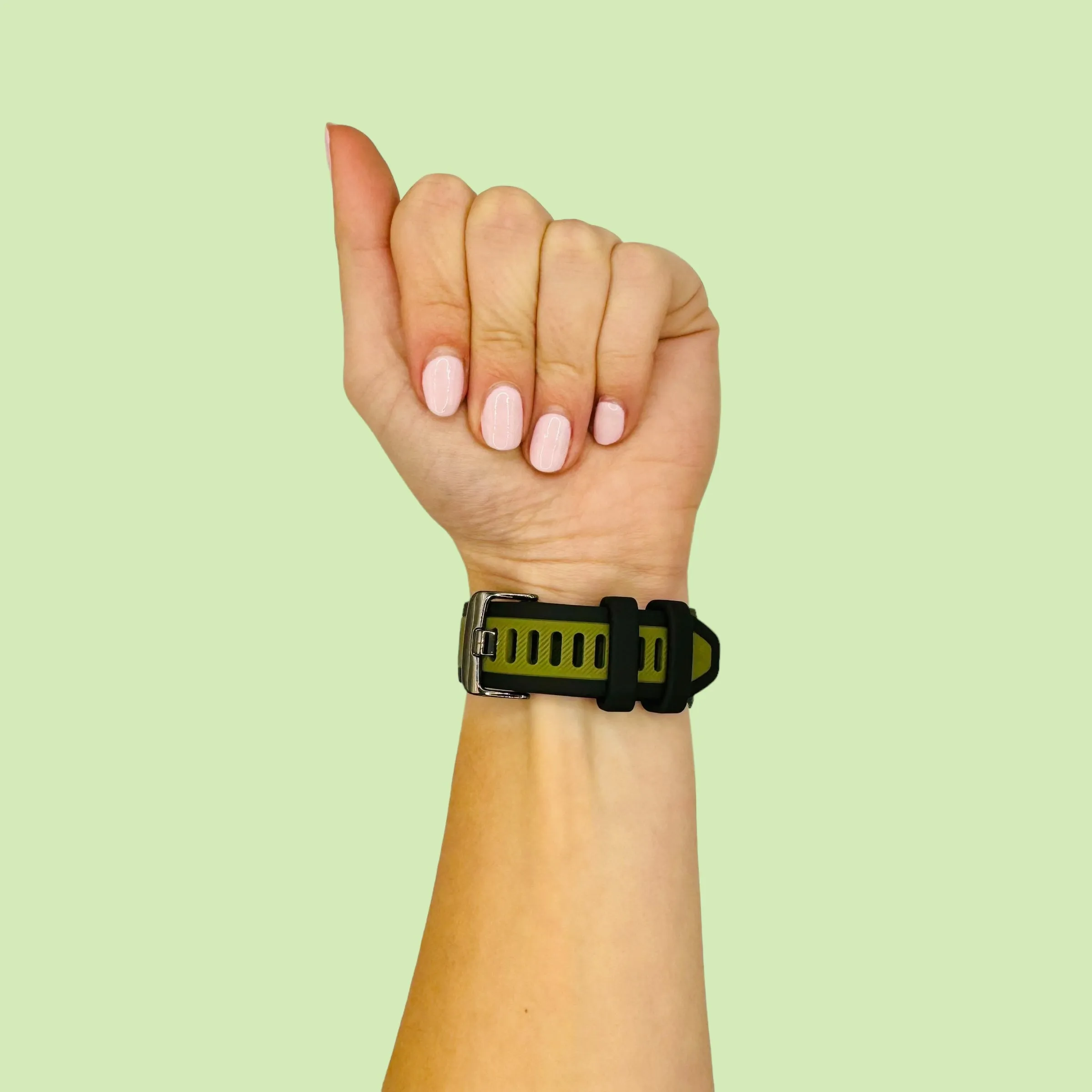T92 Smartwatch Dual Colour Silicone Watch Straps