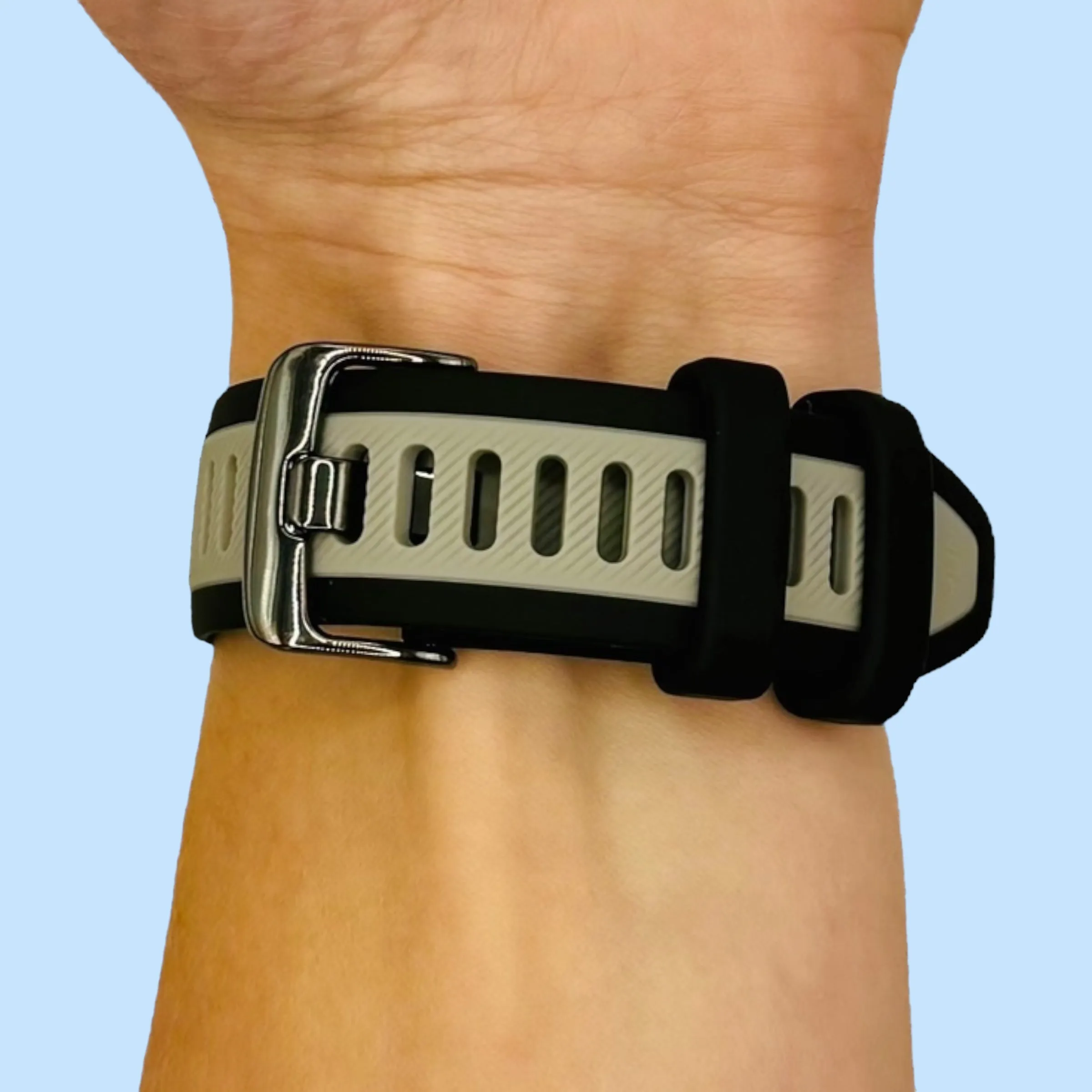 T92 Smartwatch Dual Colour Silicone Watch Straps