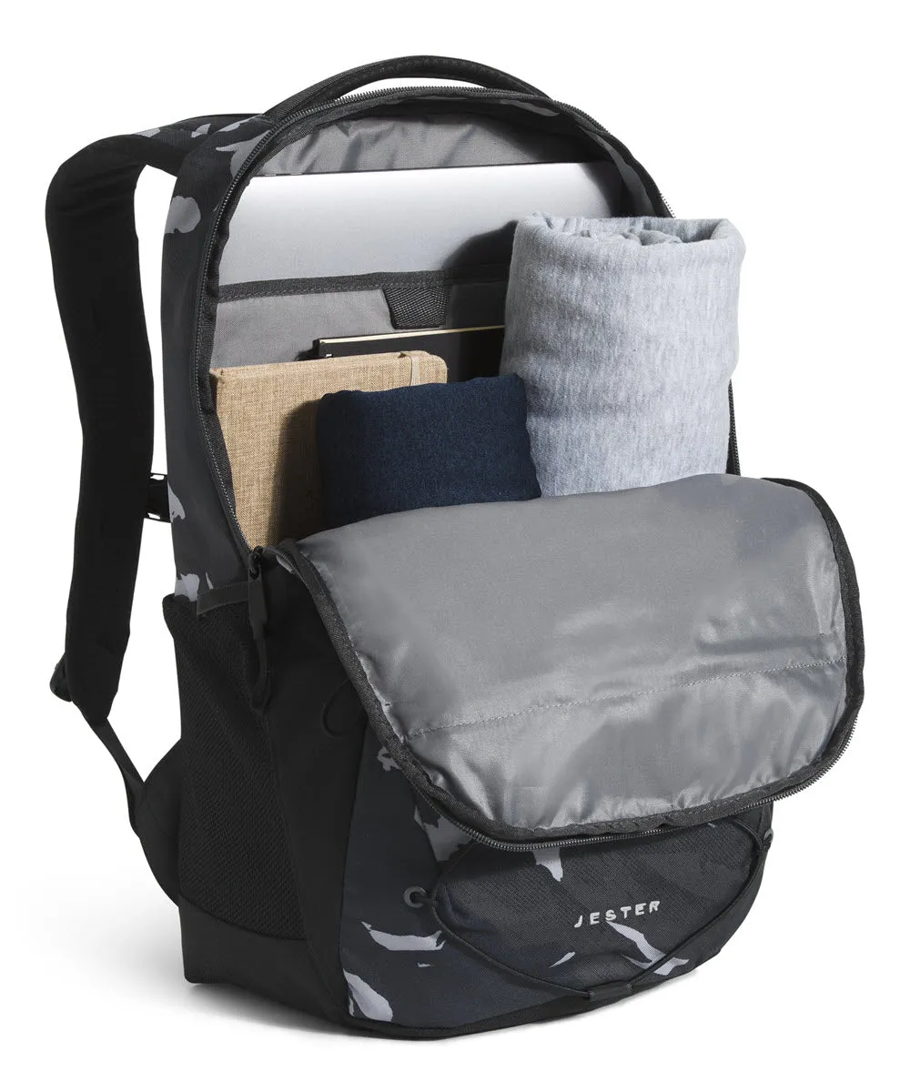 The North Face Jester Backpack - Grey Print