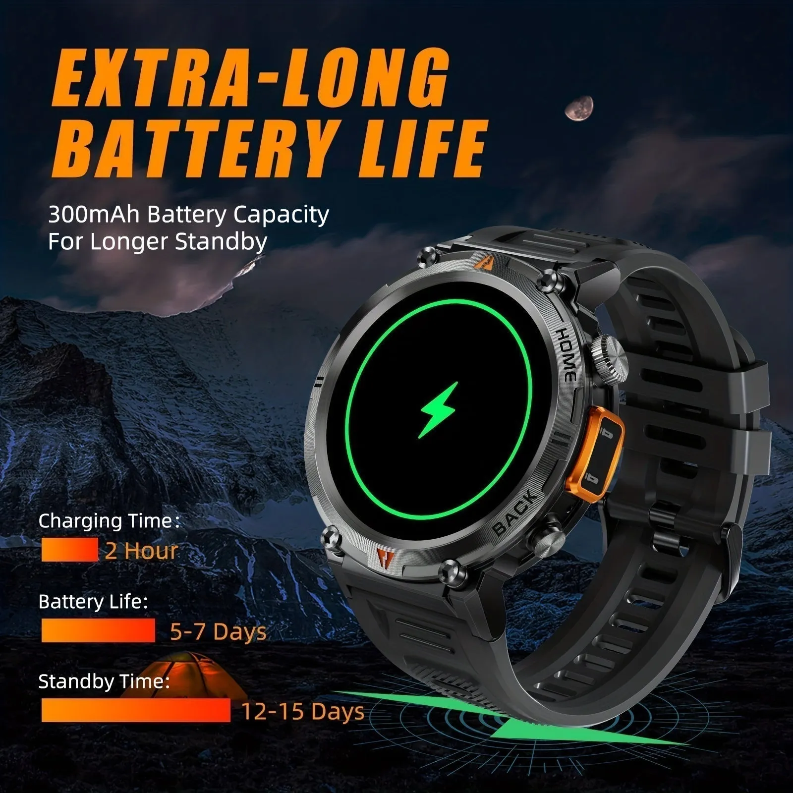 Today's lowest price2024 new smartwatch with flashlight