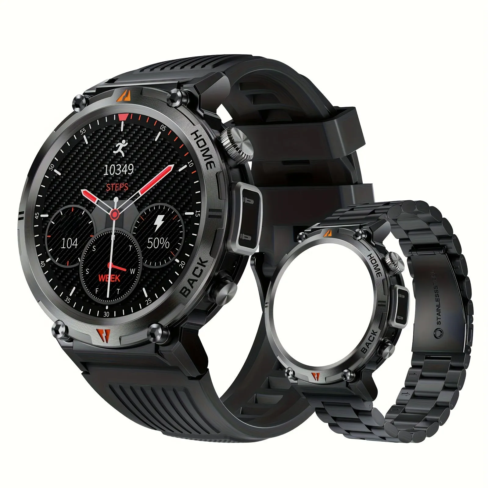 Today's lowest price2024 new smartwatch with flashlight