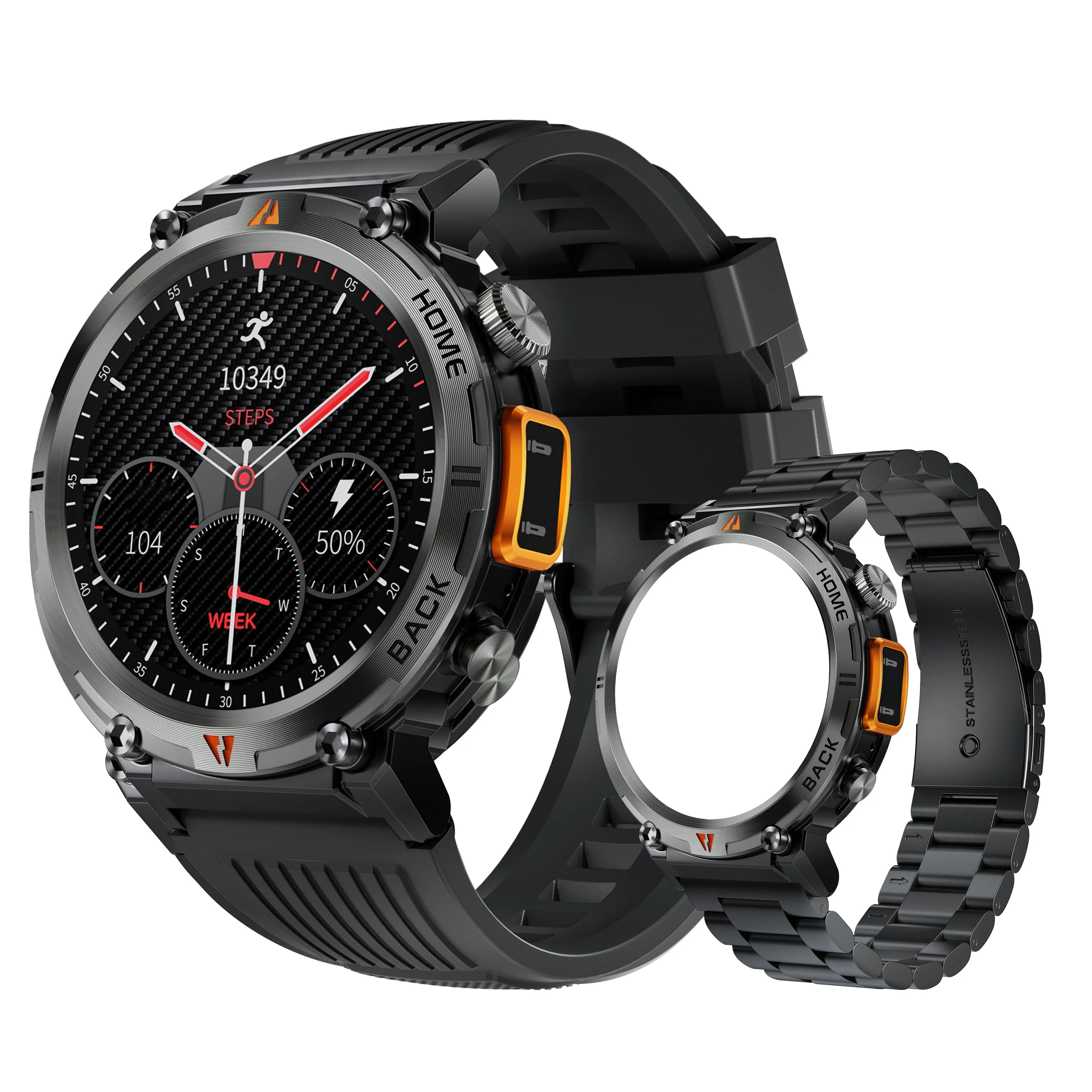 Today's lowest price2024 new smartwatch with flashlight