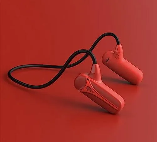 TUTT Sports Earphones Bluetooth Headphones with ENC Microphone Bone Conduction Wireless Headset for Workouts and Running, 10 Hours of Music, Casque sans fil à Conduction osseuse