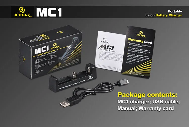 XTAR MC1 Li-ion Charger