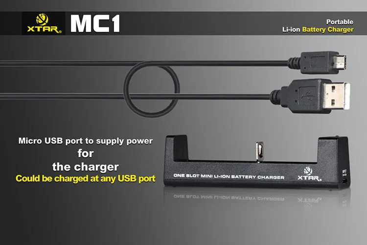 XTAR MC1 Li-ion Charger