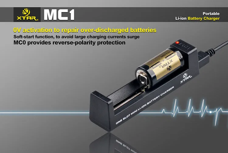 XTAR MC1 Li-ion Charger